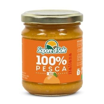 100% PÊCHES BIO vegan sans allergènes Sapore di Sole : 210 grammes