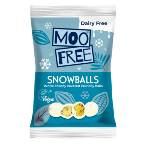 SNOWBALLS vegan sans allergènes Moo Free : 35 grammes