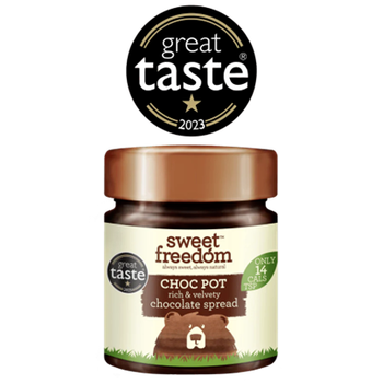 Pâte à tartiner CHOC POT vegan sans allergènes Sweet Freedom : 250 grammes