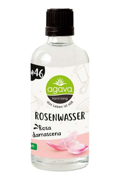 EAU DE ROSE BIO vegan sans allergènes AGAVA : 100 ml
