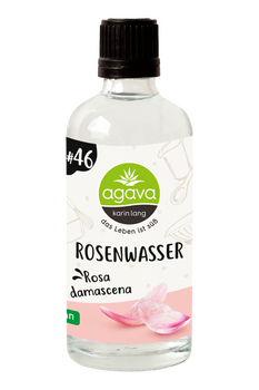 EAU DE ROSE BIO vegan sans allergènes AGAVA : 100 ml