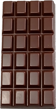 MINI TABLETTE en chocolat NOIR 56% BIO vegan sans allergènes Exquidia : 34g