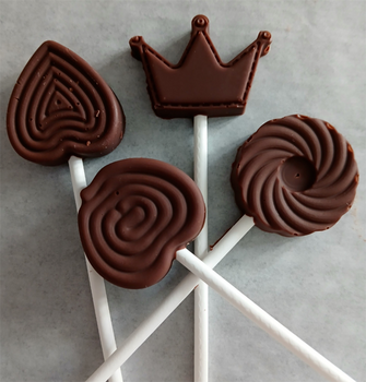 4 SUCETTES PRINCESSE ALTERNATIVE au lait (sans lait) vegan sans allergènes Exquidia :  40g