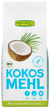 FARINE de COCO BIO vegan sans allergènes Rapunzel : 250 grammes