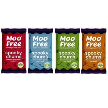HALLOWEEN Spooky Chums vegan sans allergènes Moo Free : 15 grammes