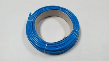 Gaine PVC de 8 mm bleu