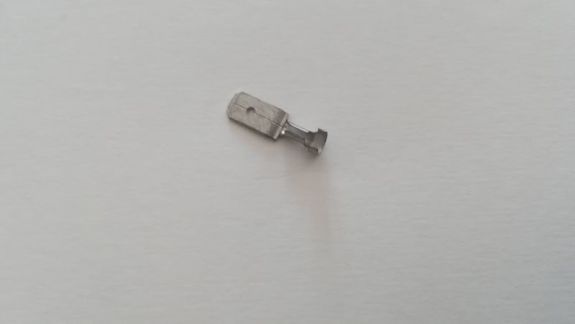Cosse plate de 6,3 mm mâle