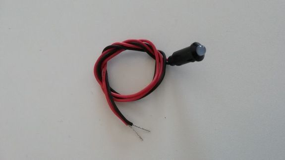 Voyant rouge de 8 mm