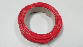 Gaine PVC de 8 mm rouge