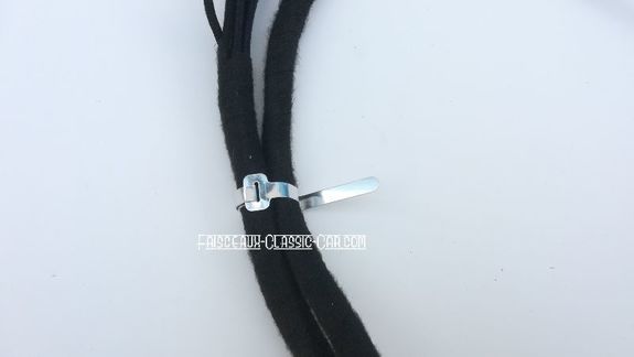 Attache câble aluminium