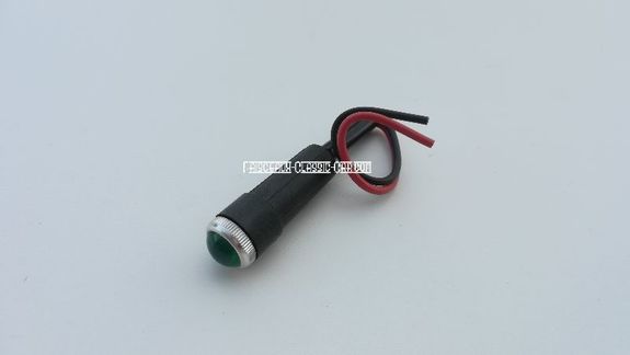 Voyant vert de 10 mm