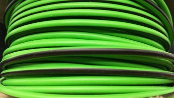 Fil automobile de 2² vert et noir