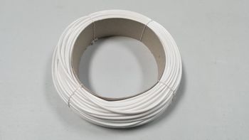 Gaine PVC de 8 mm blanche