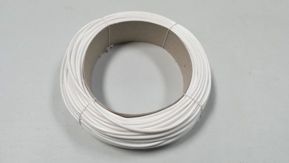 Gaine PVC de 12 mm blanche