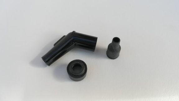 Capuchon de bougie antiparasité à 120°