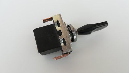 Interrupteur 3 positions chromé