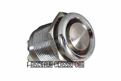 Bouton poussoir inox