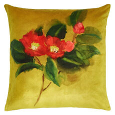 Designers Guild coussin Camellia Velours Mimosa