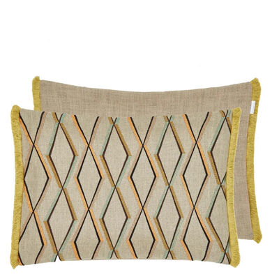 Designers Guild cushion Trevenna Ochre