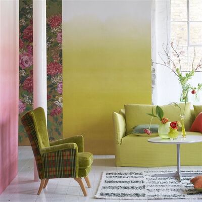 Designers Guild papier peint Soshi Lemongrass