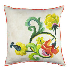 Designers Guild coussin Osier Damasse fuchsia