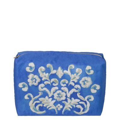 Designers Guild Trousse de toilette Isolotto Cobalt medium