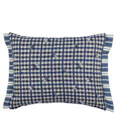 Designers Guild coussin Vichy indigo