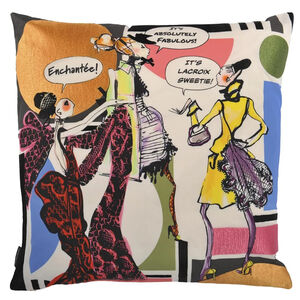 Christian Lacroix coussin Gossip Multicolore