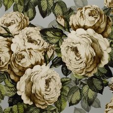 John Derian The Rose steel wallpaper