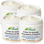 Lot de 4 Crèmes anti-douleur musculaire et articulaire