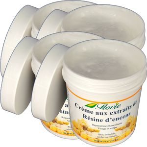 Lot de 4 crèmes aux extraits de résine d’encens