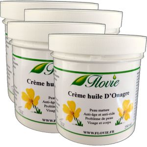 Lot de 4 Crèmes à l'huile d'onagre