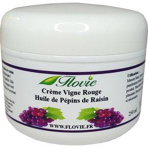 Crème vigne rouge et huile de pépins de raisin