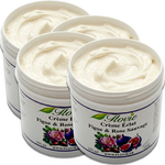 Lot de 4 pots de Crème Éclat Figue & Rose Sauvage