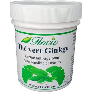 Crème au thé vert et au ginkgo biloba
