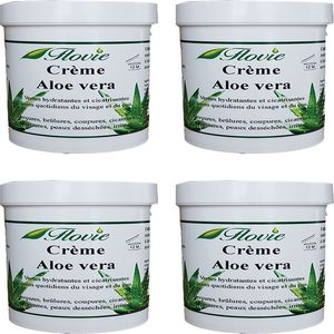 Lot de 4 Crèmes hydratantes à l'Aloe vera