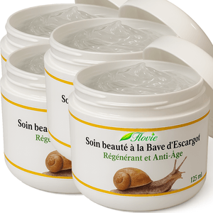 Lot de 4 Soins beauté à la bave d'escargot régénérant et anti-âge