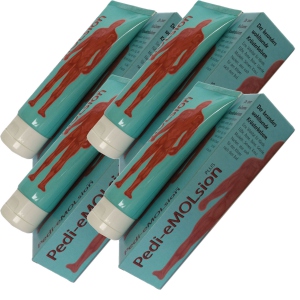 Lot de 4 tubes de Pedi-Emolsion