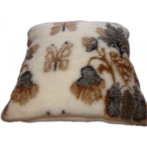 Oreiller en pure laine vierge Papillon