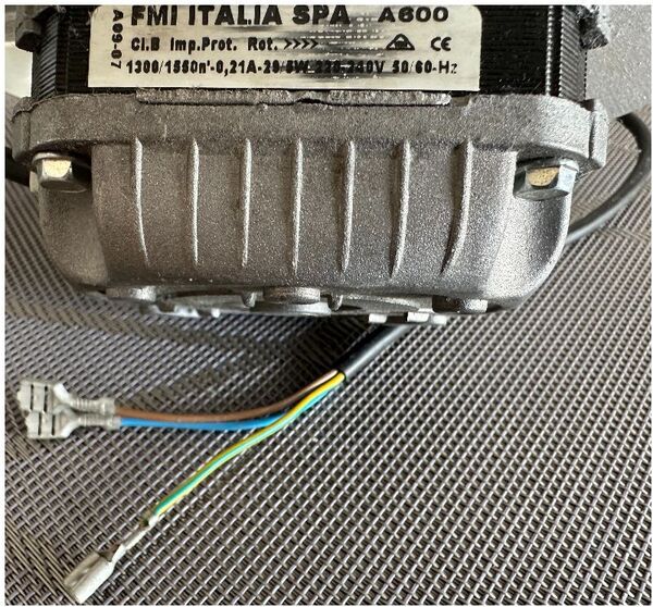 Ventilateur FMI 5 watts A600 avec hélice 200mm et cadran 245mm