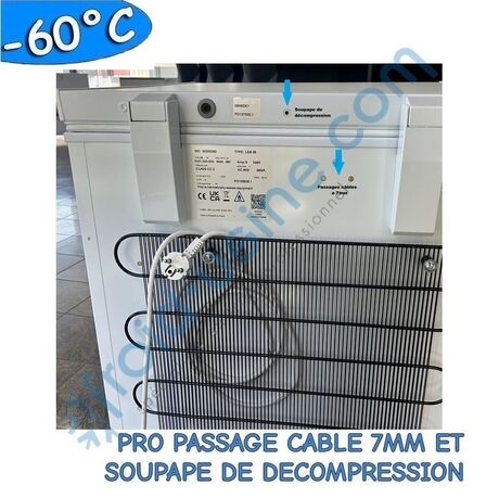 Congélateur très basse temperature, -60°C, 72cm
