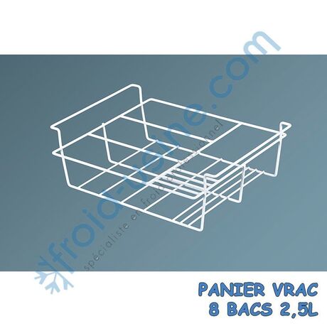 Panier vrac 8 bacs 2,5L