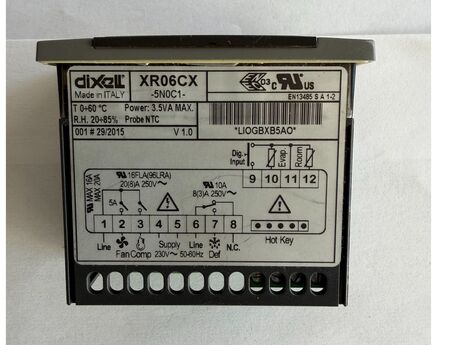 Régulateur électronique DIXELL XR06CX