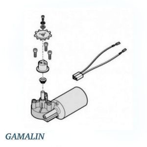 SOMMER - Moteur seul pour motorisation SPRINT, DUO 550/650