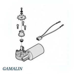 SOMMER - Moteur seul pour motorisation DUO VISION 800N