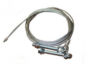 Câbles Sectionnelle Levée Normale HP 2500 - 3000 (la paire)