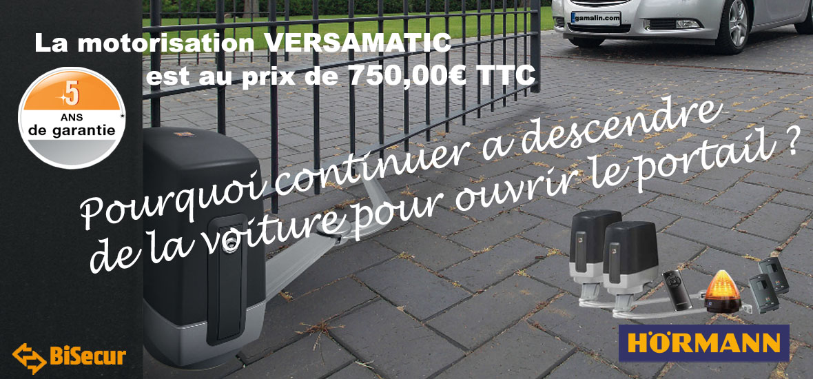 Pieces détachées portes de garage HORMANN TUBAUTO ECOSTAR LA TOULOUSAINE