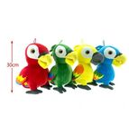 PELUCHE PERROQUET 30 CM X 6