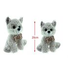 PELUCHE HUSKY 20 CM X 12