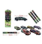 SET 4 VOITURES DE SPORT METAL 6 ASSORTIS FOREST TOYS